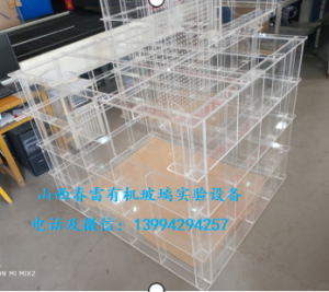 有机玻璃河床生态模拟箱06